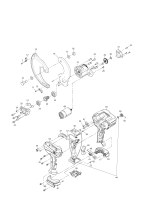 Makita Ersatzteile Akku-Kabelschneider DTC102