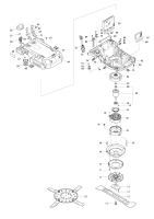 Makita Ersatzteile Akku-Rasenmäher LM001C