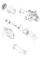 Makita Ersatzteile Akku-Gebläse UB001C