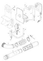 Makita Ersatzteile Akku-Rucksackgebläse UB002C