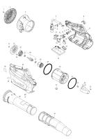 Makita Ersatzteile Akku-Gebläse UB003C