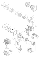 Makita Ersatzteile Akku-Schlagschrauber TW003G