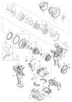Makita Ersatzteile Akku-Schlagschrauber TW008G