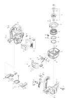 Makita Ersatzteile Akku-Stemmhammer HM001G