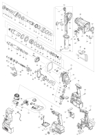 Makita Ersatzteile Akku-Kombihammer HR004G