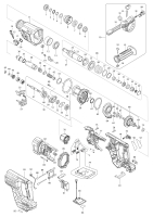 Makita Ersatzteile Akku-Kombihammer HR007G