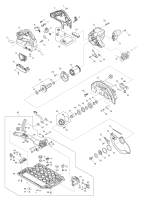Makita Ersatzteile Akku-Handkreissäge HS004G