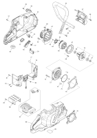 Makita Ersatzteile Akku-Trennschleifer CE004G