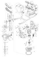 Makita Ersatzteile Akku-Rührgerät UT001G