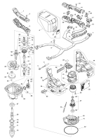 Makita Ersatzteile Akku-Rührgerät UT002G