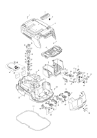 Makita Ersatzteile Akku-Staubsauger VC007GL