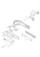 Makita Ersatzteile Akku-Scheuermaschine PS001G