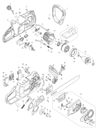 Makita Ersatzteile Akku-Kettensäge UC022G