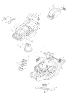 Makita Ersatzteile Akku-Rasenmäher LM003G