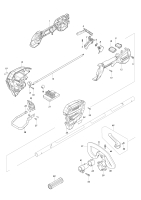 Makita Ersatzteile Akku-Freischneider UR003G