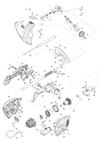 Makita Ersatzteile Akku-Freischneider UR014G