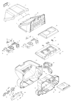 Makita Ersatzteile Akku-Hochdruckreiniger HW001G