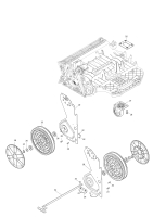 Makita Ersatzteile Akku-Kehrsaugmaschine VS001G