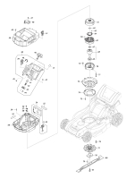 Makita Ersatzteile Akku-Rasenmäher LM002J