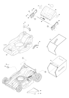 Makita Ersatzteile Akku-Rasenmäher LM002J