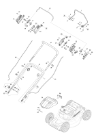 Makita Ersatzteile Akku-Rasenmäher LM003J