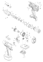 Makita Ersatzteile Akku-Abschaltschrauber DFT060T