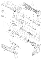 Makita Ersatzteile Akku-Winkelabschaltschrauber DFL651F