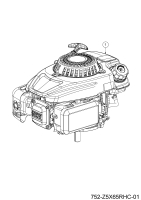 Cub Cadet Ersatzteile Motormäher mit Antrieb LM3 CR53s 12ABPV9B603 (2024) Motor