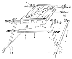 DEWALT Ersatzteile RADIALARMSÄGE DW8001----G Typ: 1 XJ