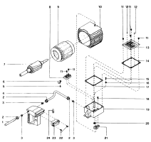 DEWALT Ersatzteile RADIALARMSÄGE DW8101----D Typ: 1 XJ