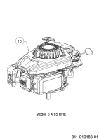 Cub Cadet Ersatzteile Motormäher mit Antrieb LM3 DR53es 12ECPVS7603 (2023) Motor