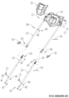 Cub Cadet Ersatzteile Motormäher mit Antrieb LM3 ER53ES 12ACPV9B603 (2018) Holm