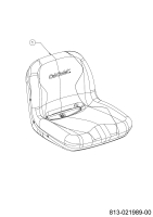 Cub Cadet Ersatzteile Rasentraktoren XT1 OS96 13A8A1TF603 (2022) Sitz