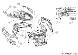 Cub Cadet Ersatzteile Rasentraktoren XT1 OS96 13A8A1TF603 (2023) Motorhaube