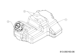 Cub Cadet Ersatzteile Rasentraktoren LR2 NR76 13AB21HD603 (2024) Tank
