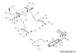 Cub Cadet Ersatzteile Rasentraktoren LT2 NR92 13AB71BE603 (2024) Mähwerksaushebung