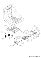 Cub Cadet Ersatzteile Rasentraktoren LT1 NS96 13AB77DF603 (2022) Sitzverstellung