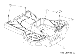 Cub Cadet Ersatzteile E-Rasentraktoren LR2 ES76 33BA27JD603 (2022) Trittbrett
