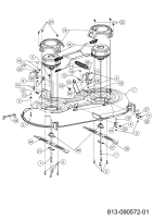 Cub Cadet Ersatzteile E-Rasentraktoren XT2 ES107 33ABA7ES603 (2023) Mähwerk