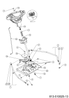Cub Cadet Ersatzteile Rasentraktoren XT1 OS96 13A8A1TF603 (2024) Lenkung