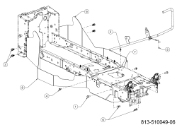 Cub Cadet Ersatzteile Rasentraktoren XT1 OS96 13A8A1TF603 (2024) Keilriemenschutz