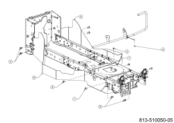 Cub Cadet Ersatzteile Rasentraktoren XT2 QS117 13AFA1TN603 (2023) Keilriemenschutz