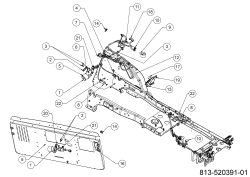 Cub Cadet Ersatzteile Rasentraktoren XT2 PR95 13DGA1CB603 (2021) Elektroteile