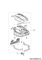 Cub Cadet Ersatzteile Mähroboter XR5 3000 22AKJEFA603 (2024) Karosserie, Verkleidung