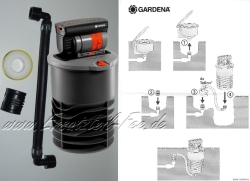 GARDENA Ersatzteile Umbausatz von R140 auf OS 140 inkl. OS 140
