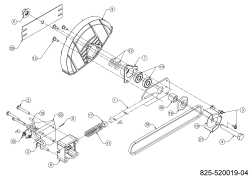 Cub Cadet Ersatzteile Kantenschneider LC2 BP6 25A-550G603  (2019) Messerantrieb