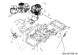 Cub Cadet Ersatzteile Zero Turn XZ5 L137 17AIEACI603 (2021) Choke- und Gaszug, Motorzubehör bis 27.10.2020