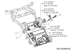 Cub Cadet Ersatzteile Zero Turn XZ7 L122 ULTIMA 47AIAAA6603 (2021) Elektroteile