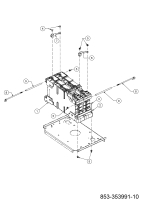 Cub Cadet Ersatzteile Zero Turn XZ5 EL107 34BBA2CS603 (2024) Li-Ion-Akku