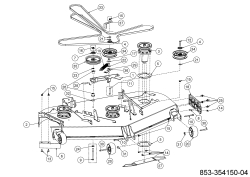 Cub Cadet Ersatzteile Zero Turn XZ7 L152I ULTIMA 47ATAHA8603 (2021) Mähwerk